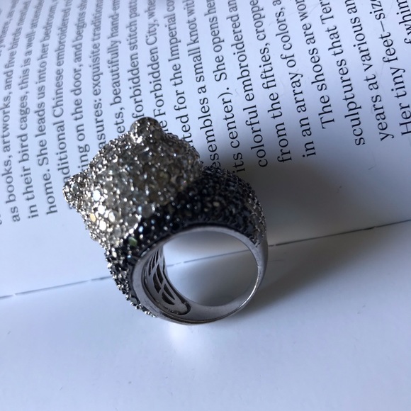 CZ Panda Ring - Picture 4 of 10